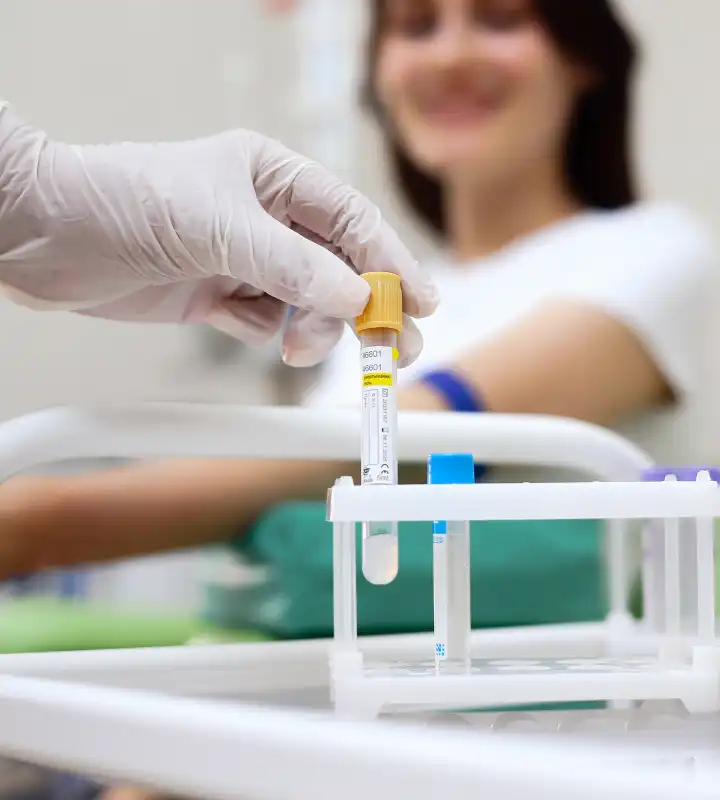 прием анализов